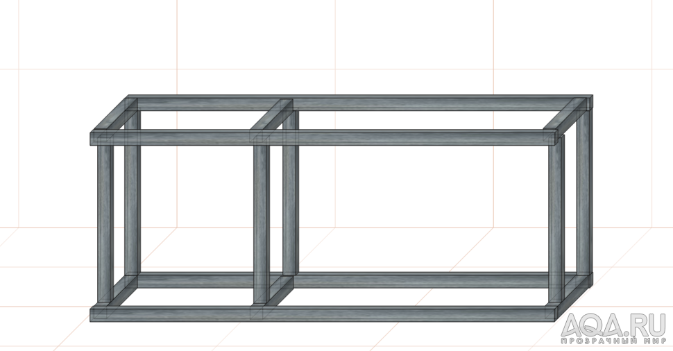 Металлокаркас под аквариум