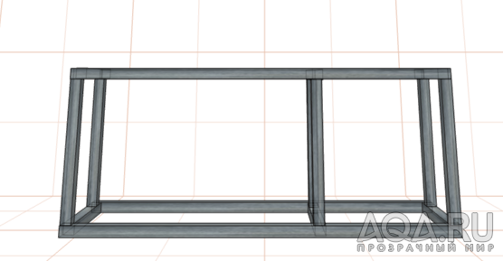 Металлокаркас под аквариум