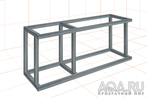 Металлокаркас под аквариум