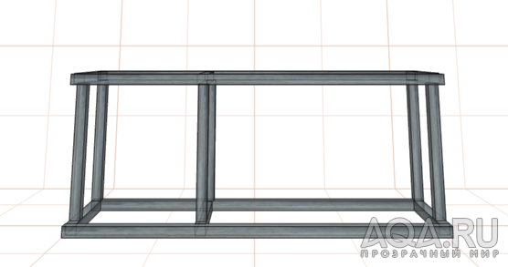 Металлокаркас под аквариум