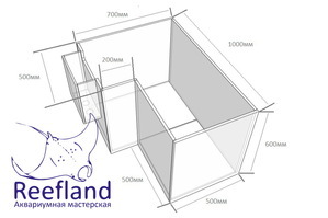 Изготовление морских, рифовых и аквариумов для акваскейпа, тумб под аквариум, изделий из акрила