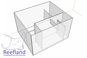 Изготовление морских, рифовых и аквариумов для акваскейпа, тумб под аквариум, изделий из акрила