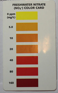 Результаты калибровки теста API на нитрит | API Nitrite NO2 Test Calibration Results