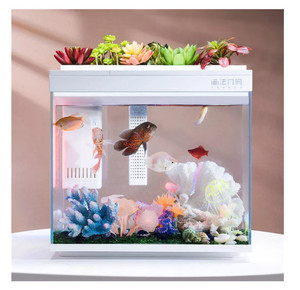 Аквариум Xiaomi Geometry Fish Tank Aquaponics Ecosystem - маркетология и реальность