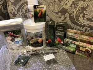 Товары для креветок от Benibachi, SaltyShrimp, Shirakura, Lowkeys, GlasGarten, Mosura, MK-Breed, SkyFish