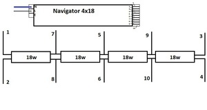 Схема Navigator 4x18