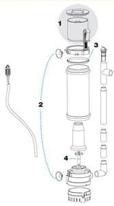 Схема скиммера sera ps-130