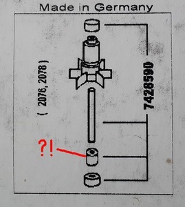 Eheim 2078 impeller