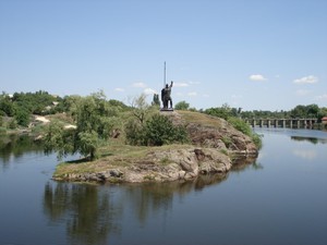 Русский витязь. Река Рось.